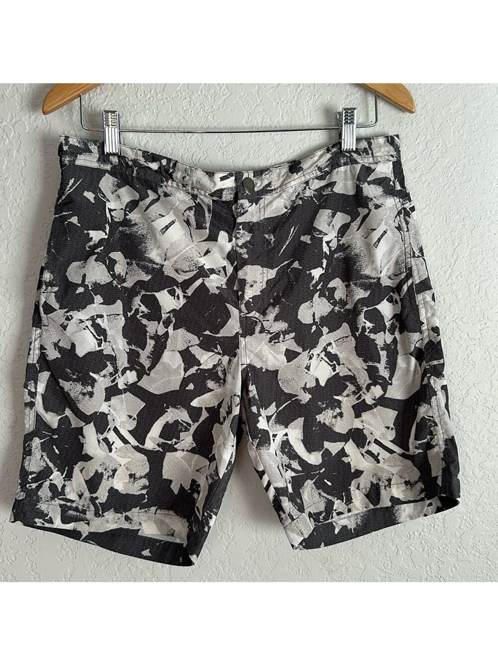 Theory Men’s Swim Trunks Grey Alesso Liola Shorts Surf Beach Grunge Summer